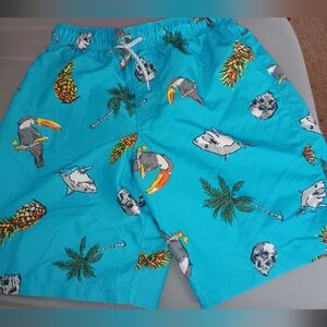 Boys size large 10/12, Wonder Nation swim trunks
